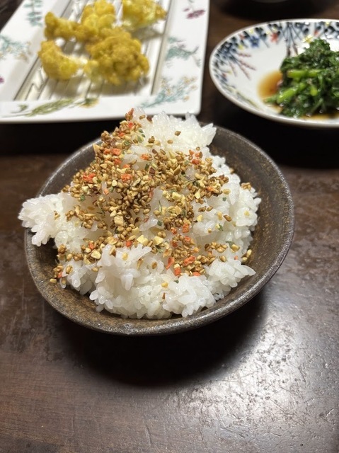ふりかけご飯7.6.26