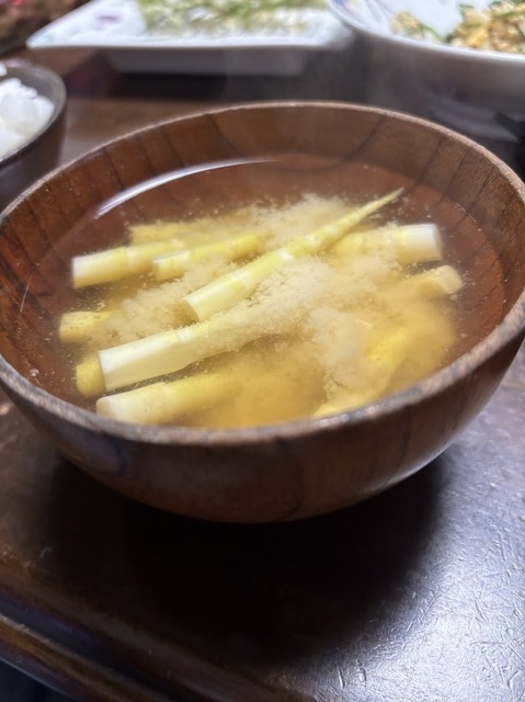 タケノコの味噌汁7.5.7