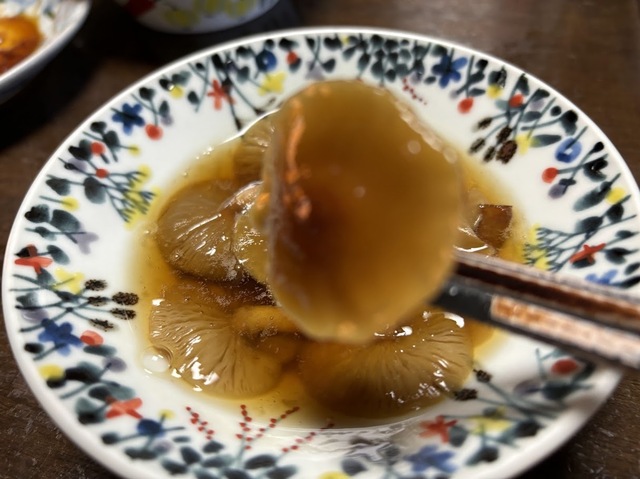 ナメコのキノコ蒸し6.10.22