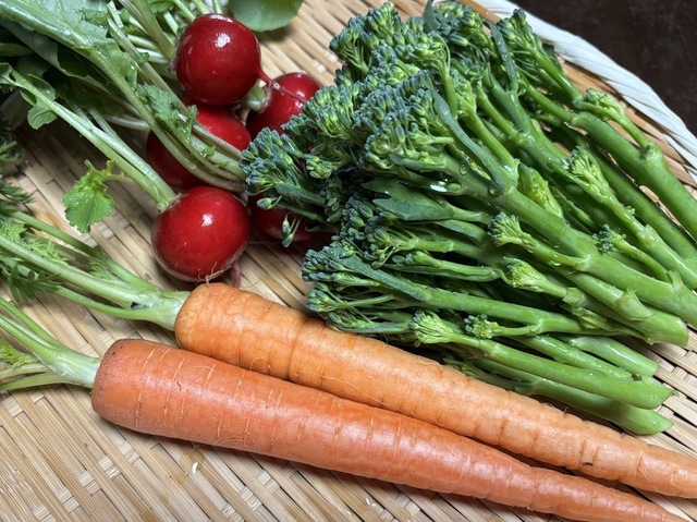 典子ちゃんから野菜7.3.8