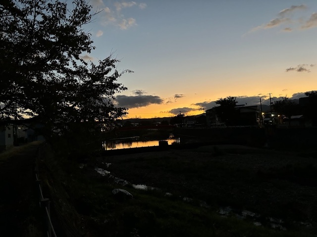夕暮れの鳥海山6.10.30