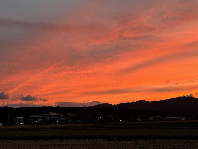 夕暮れの鳥海山6.9.28